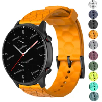 22mm Silicone Band For Huami Amazfit 4/3/3 pro/2e/2 Smart Watch Straps for Amazfit GTR 47mm Stratos 3 2 Pace Watchbands Bracelet
