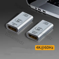 USB-C to HDMI DP Adapter Type-C Female to HDMI / Display Female Converter 4K@60Hz For Macbook Pro Samsung Xiaomi Air HP Asus