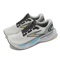BROOKS 慢跑鞋 Glycerin GTS 21 男鞋 灰 米白 回彈 透氣 甘油系列 路跑 運動鞋(1104201D184)