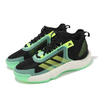 adidas 愛迪達 籃球鞋 Adizero Select 男鞋 黑 綠 緩衝 中筒 支撐 透氣 運動鞋 愛迪達(IE9263)