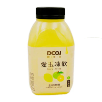 【松葉美食】DCAI金拮檸檬愛玉凍飲 3罐組(460ml-瓶)