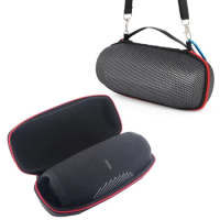 Portable Hard EVA Speaker Case for JBL Charge 5 Charge5 Wireless Bluetooth-compatible Speaker Carrying Travel Case Storage Case