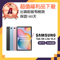 【SAMSUNG 三星】A級福利品 Galaxy Tab S6 Lite 10.4吋 4GB/64GB Wi-Fi(P610)