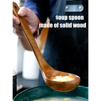 IMD irus kuah soto / Centong irus soto kayu mahoni Kitchenware Dapur