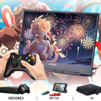 G-STORY 15.6” Portable Monitor, 1ms 165Hz Portable Gaming Monitor Monitor with HDMI Freesync for Laptop PS5 NS Xbox PS4 Phone