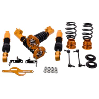 Coilover Suspension Kit For Chevrolet Cobalt 2005-10 Adj Height w/z Camber Plate Complete Coilover Shock Strut Coilover Shock
