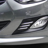 【IDFR】Hyundai 現代 Elantra 2010~2015 霧燈框 鍍鉻飾條 6條(霧燈框鍍鉻飾條)