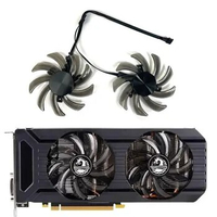 NEW 2pcs/set 85MM GTX1060 RTX2060 GPU Cooler Fan For SOYO GTX 1060 Red dragon RTX 2060 T2 6G Video card cooling fan