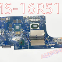 Genuine MS-16R51 Laptop Motherboard For GF63 mainboard with I7-10750H AND GTX1650M TEST OK