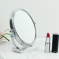 化妝鏡 雙面化妝鏡高清放大臺式美容鏡子學生宿舍便攜公主鏡 yfs