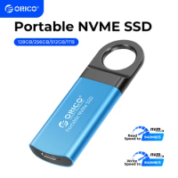 ORICO External Hard Drive 940MB/s External SSD 1TB 128GB 256GB 512GB Mini Portable SSD USB Type- C Solid State Drive for laptop