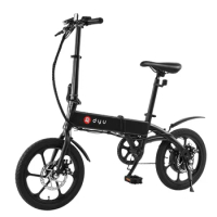 USA EU Warehouse DYU A1F Wholesale Foldable City Battery E-bike Adult Buy Bamoto Vintage Walking Enduro Bike Electrical Bicycle
