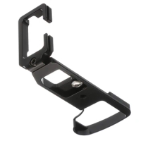 L-Plate Bracket Quick Release Metal with Hand Grip for Sony RX10M3 RX10M4 RX10 III RX10 IV Camera Tripod Head Accessories