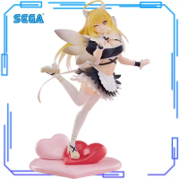 โมเดลของเล่น SEGA ของแท้จากอนิเมะ Toaru Kagaku no Railgun รุ่น T “Shokuhou Misaki Fallen Angel Maid”