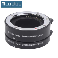 Mcoplus Auto Focus AF Macro Extension Tube Ring for Fujifilm X-mount X-PRO3 X-T4 X-T3 X-H1 X-E3 X-T30II X-T30 X-T20 X-A7 X-T200