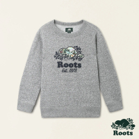【Roots】Roots大童-戶外探險家系列 圓領上衣(灰色)
