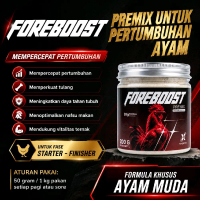 FOREBOOST PREMIX Vitamin Pertumbuhan Ayam Aduan | Premix Ayam Penggemuk & Penambah Otot | Vitamin Pa
