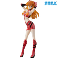 Sega Luminasta Evangelion Soryu Asuka Langrey Collectible Anime Action Figure Model Toys Gift for Fans