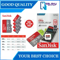 SanDisk Memory Card Ultra A1 16GB /32GB /64GB /128GB MicroSD Memory Card 98-120MB/s (SDSQUAR/SDSQUA4