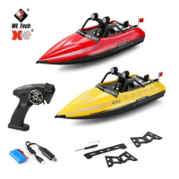 WLtoys WL917 RC Boat 2.4G With lights RC High Speed Boat Waterproof Model Built In Propeller Jet Boat Children Gifts Toys
