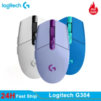 Logitech Wireless Mouse G304 G305 G102 Computer Gaming 2.4G Ergonomic Mouse Tech Engine 12000DPI for LOL PUBG Fortnite Overwatch