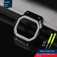 ใหม่ดัดแปลงสูทสายนาฬิกาข้อมือสำหรับ Casio G-SHOCK DW5600 GW-B5600 GWM5610สแตนเลสโลหะฝานาฬิกากรณีสายเ