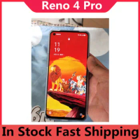 Official Oppo Reno 4 Pro Android Phone Dual Sim OTG 6.5" 90HZ AMOLED 48.0MP+32.0MP Snapdragon 765G 65W Supper Charger OTA GPS