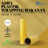 Promo!! ASHA Plastik Wrapping Makanan Cling Wrap Wrapping Makanan Wraping Buah