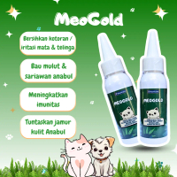 Meo Gold Obat Jamur Kucing Anjing, Imunitas, Tetes Mata Telinga