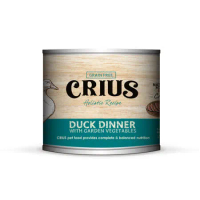 CRIUS 克瑞斯天然紐西蘭無穀貓用主食餐罐-低敏鴨 175G-24罐