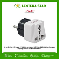 Over Steker HP Loyal LY921K Oversteker Kaki 2 ke 3 LOYAL Sambungan Gepeng - Bulat HP Xiaomi LY921K