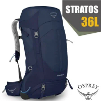 【美國 OSPREY】新款 Stratos 36 透氣立體網架健行背包/海鯨藍 R