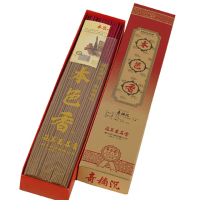 【十方佛教文物】奇楠沉呎3立香 1盒(鎮宅平安)