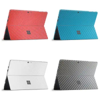Carbon Fiber Decal Laptop Skin Sticker Cover for Surface go 2