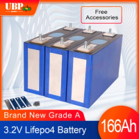 UBPPOWER 3.7V 166Ah 188Ah NMC Lithium Battery Brand New Grade A Cell 12V 24V 36V 48V 72V Rechargeable DIY Car Golf Carts Solar