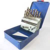 Mata Bor Besi set 19pcs cobalt Drill Bit 19 pcs ukuran 1 - 10MM EINHILL