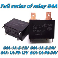 1PCS Full series of relay G4A G4A-1A-E-12V G4A-1A-E-24V G4A-1A-PE-12V G4A-1A-PE-24V G4A-1A-E-CN-12V G4A-1A-PE-CF-12V