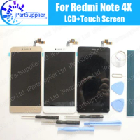 For Xiaomi Redmi Note 4X LCD Display+Touch Screen 100% Tested LCD Digitizer Glass Panel Replacement For Xiaomi Redmi Note 4X