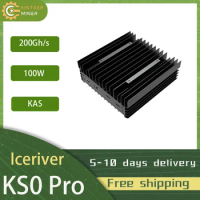 New IceRiver KS0 PRO 200G KS0 150G With PSU KAS Miner Kaspa Mining Machine KAS Asic Mining Profitable IceRiver KAS Miner