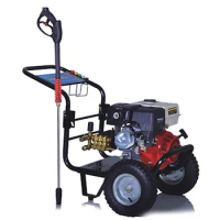 3WZ-2700A high pressure cleaner OHV engine cleaning machine household cleaning equipment wheeled car pressure washer 12LPM 18MPA