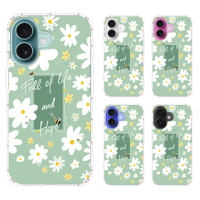 【YOURS】APPLE 全系列 彩鑽防摔手機殼-小雛菊(iPhone16ProMax/16e/15/14/13/12/11/Plus/mini/i7/i8/+/SE3)