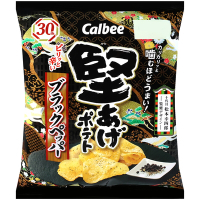 Calbee 堅脆洋芋片-黑胡椒風味 65g