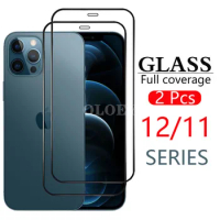 Protective Glass On Iphone12 I Phone 11pro Screen Protector For Apple Iphone 12pro Max 11 Pro 12 Mini Smartphones Accessories 9D