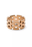 Daniel Wellington 5-Link Ring Rose Gold  - Unisex Ring for women and men stainless steel Ring DW Off