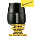 Air Fryer Midea MF-CN35B - Menggoreng Sehat dengan 90% Minyak Kurang