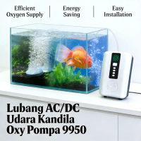 Pompa Aerator Ikan USB Portabel – Baterai Lithium Rechargeable, Tahan Air, Output Ganda, Ideal untuk