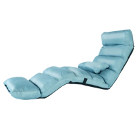 【AOTTO】型錄-人體工學多段可調節折疊懶人沙發床-無扶手(折疊床 折疊椅 沙發椅 躺椅 和式椅 懶骨頭)