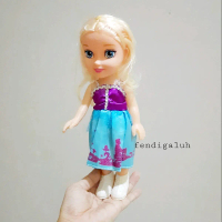 Boneka Barbie Costum Ana Frozen Size 25 cm/ Boneka Princess/ Barbie