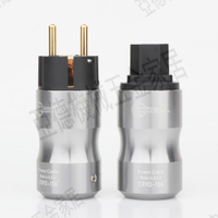 美國KRELL奇力K佬金屬鍍金冷凍插頭 發燒美標電源頭電源線連接頭【亞德機械五金家居】