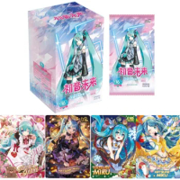 New KAYOU Hatsune Miku Card First Sound Card Birthday Movement Greet Hatsune Miku 16th Anniversary Collection Cards Toy Gifts